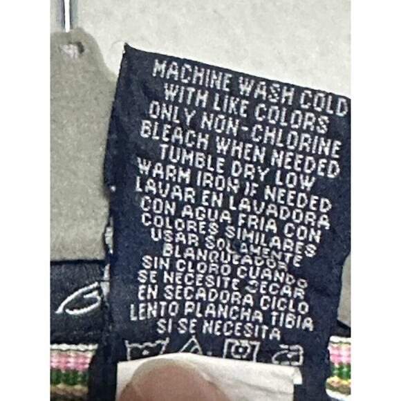 Large Women’s Vintage 90s Patriotic Denim Sleevless Red White Blue 4th of July - Picture 6 of 11